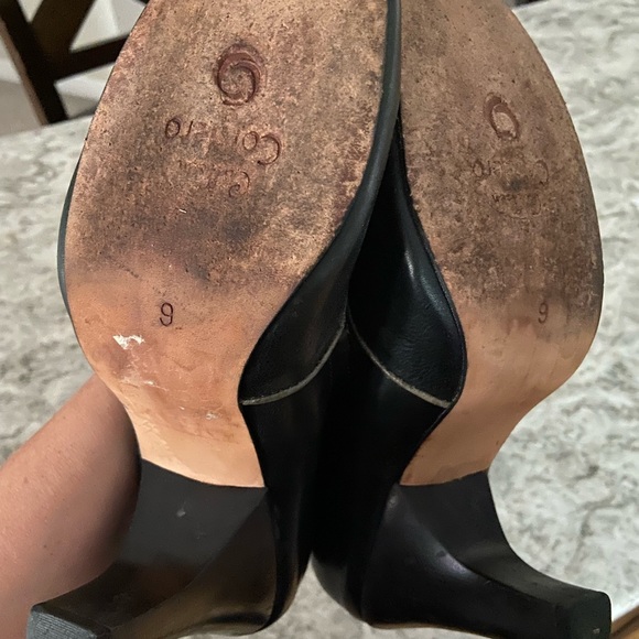 LA Designer Calleen Cordero Boots Black Leather Size 9 - Picture 7 of 7